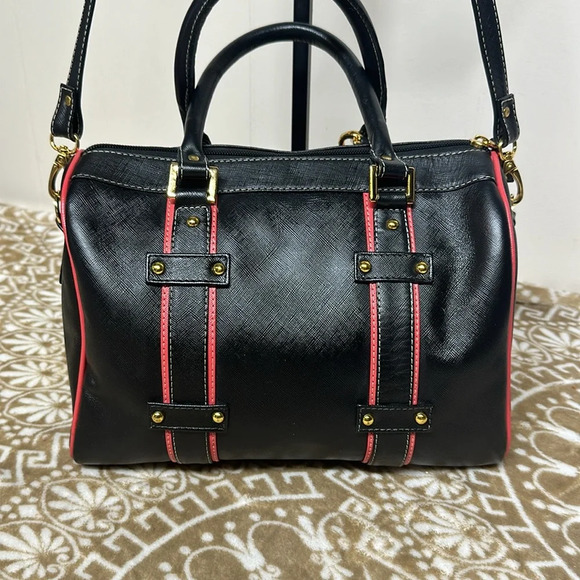 Claudia G Leather Satchel/ Crossbody Bag Made in Colombia Excellent Condition - Picture 5 of 14